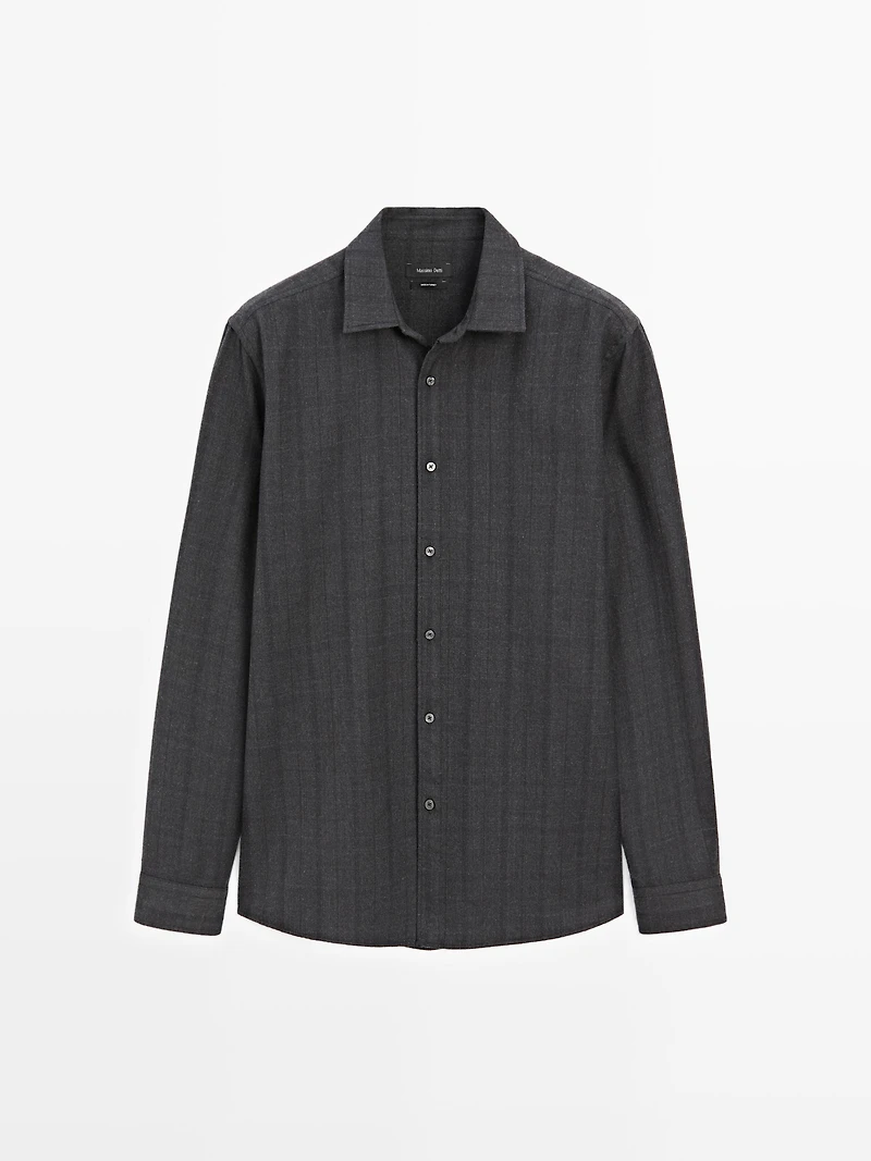 Chemise à carreaux regular fit