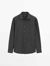 Chemise à carreaux regular fit