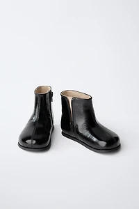 QUILTED LEATHER BOOTS