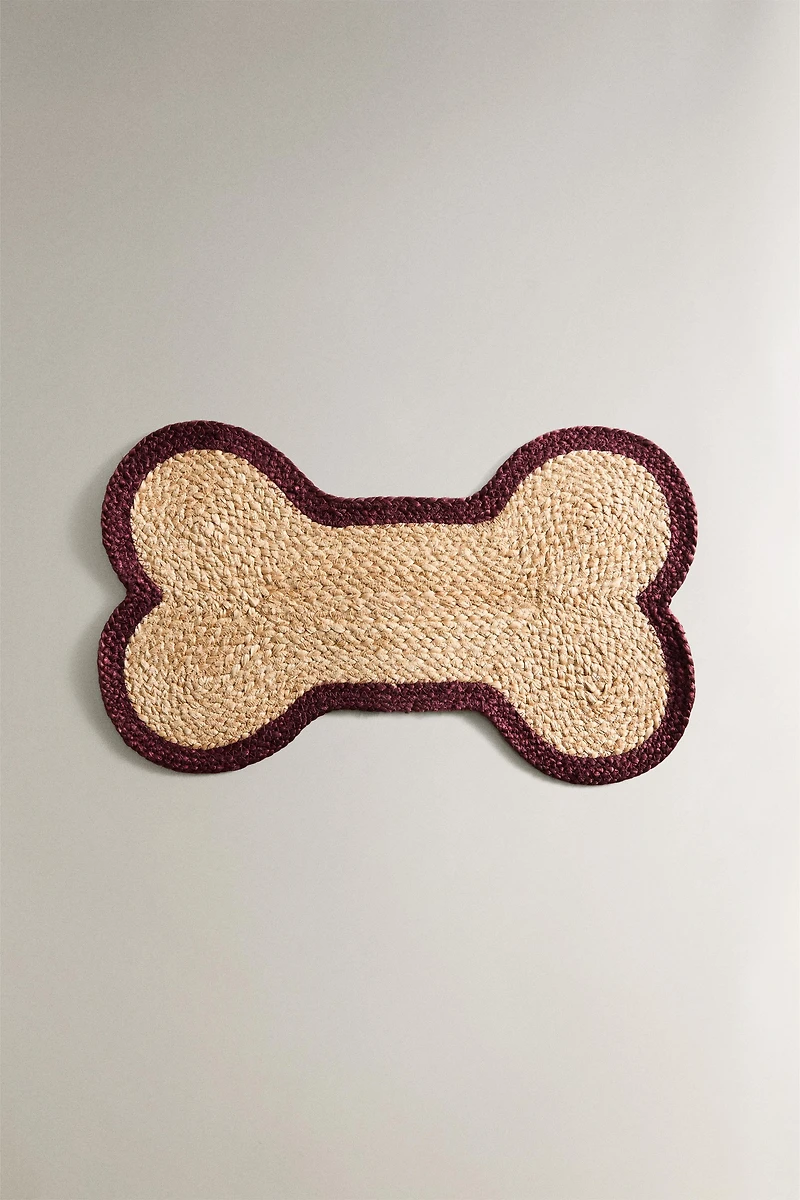 JUTE BONE PET AREA RUG