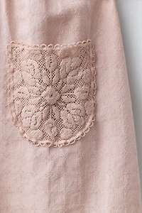 LACE DRESS AND BLOOMERS