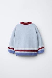 PULL EN MAILLE BRODÉ
