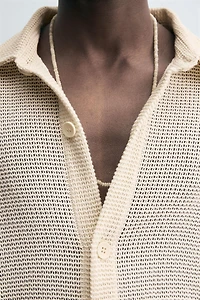 OPEN WEAVE SHIRT