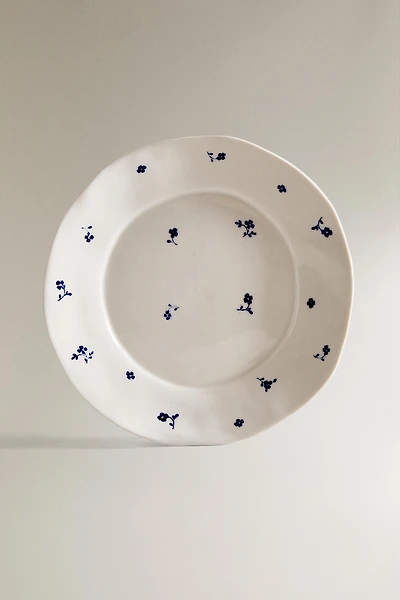 FLORAL PORCELAIN DINNER PLATE