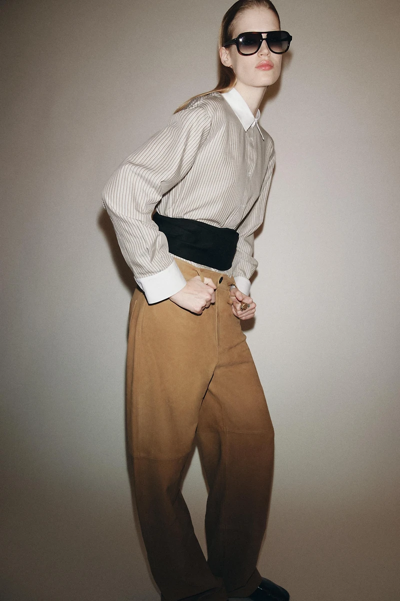 CHEMISE RAYURES CONTRASTE ZW COLLECTION