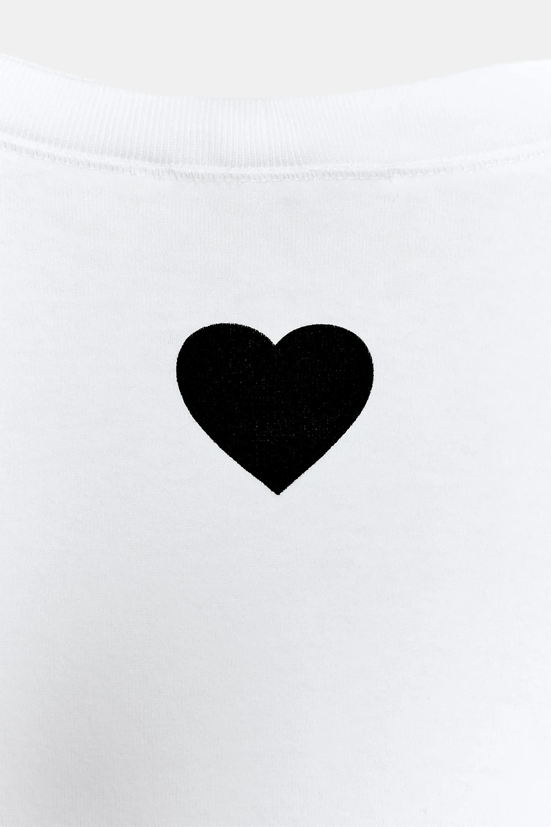 OVERSIZED TEXT T-SHIRT
