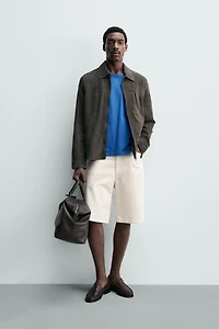 SUEDE LEATHER JACKET