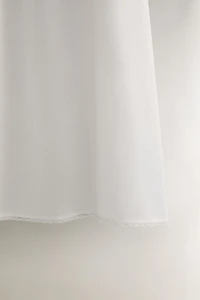 EMBROIDERED COTTON NIGHTGOWN