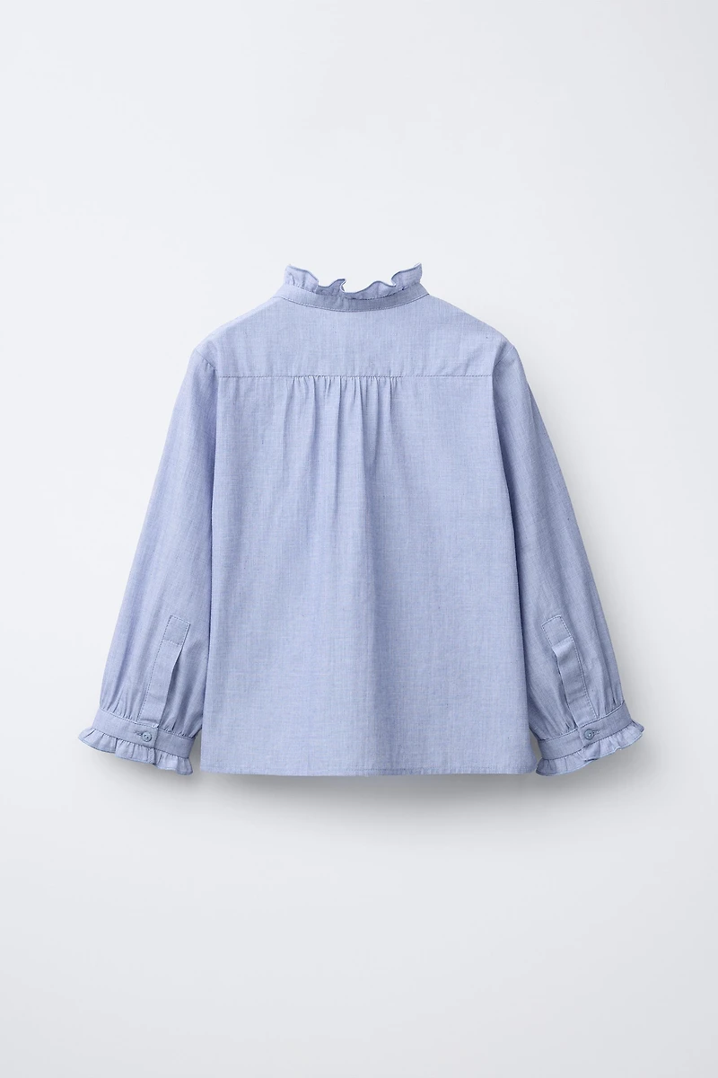 RUFFLED SHIRT