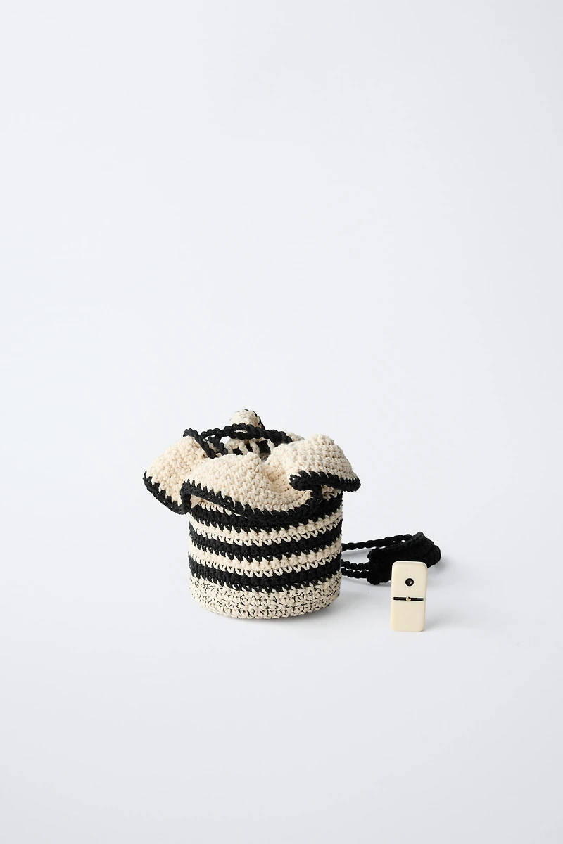 CROCHET CROSSBODY BAG