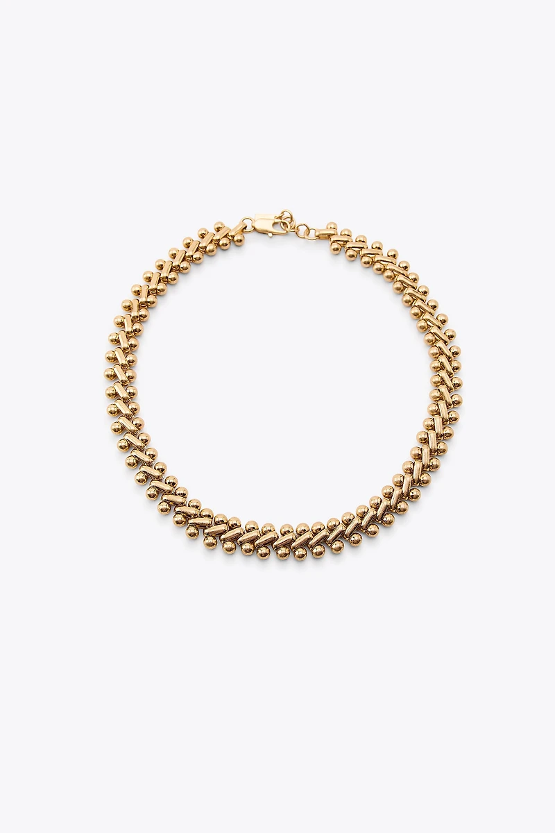 PACK DE 3 COLLIERS CHAÎNE LACET CHARMS