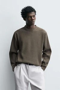 CHENILLE TEXTURED JUMPER
