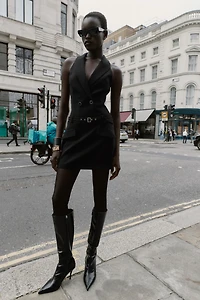 MINI BLAZER EFFECT DRESS