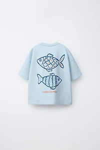 FISH PRINT T-SHIRT