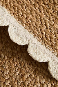 TAPIS JUTE ONDES ANIMAUX DE COMPAGNIE
