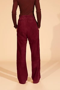 LIMITED EDITION SUEDE PANTS