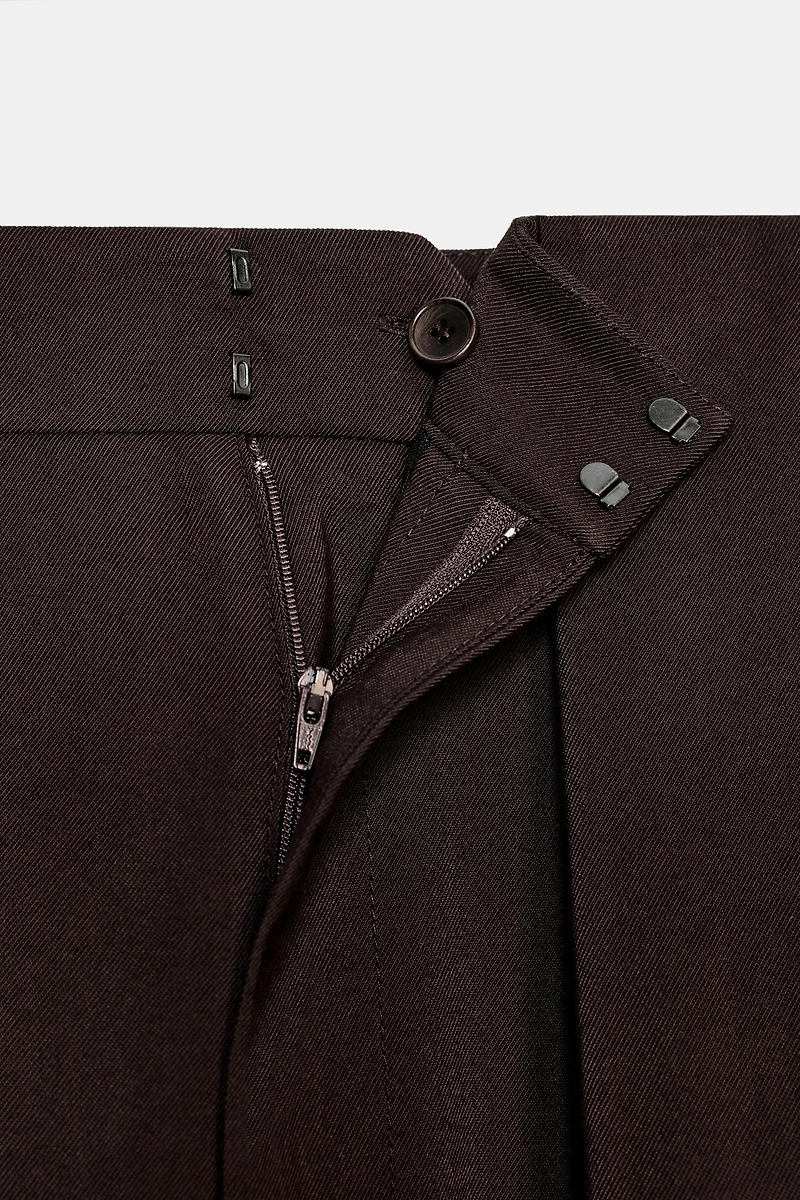 PANTALON CARGO À PINCES ZW COLLECTION