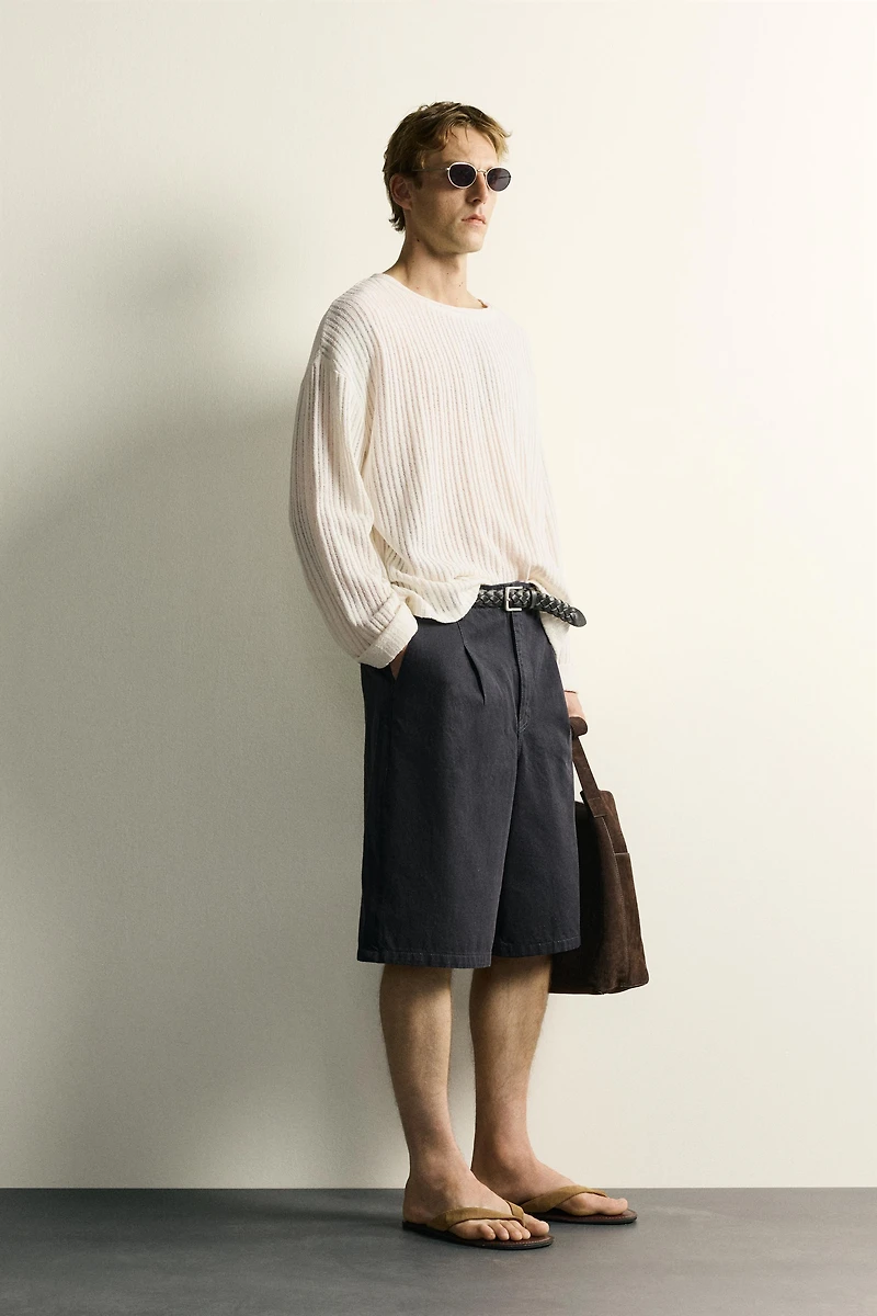 TEXTURED RELAXED FIT T-SHIRT