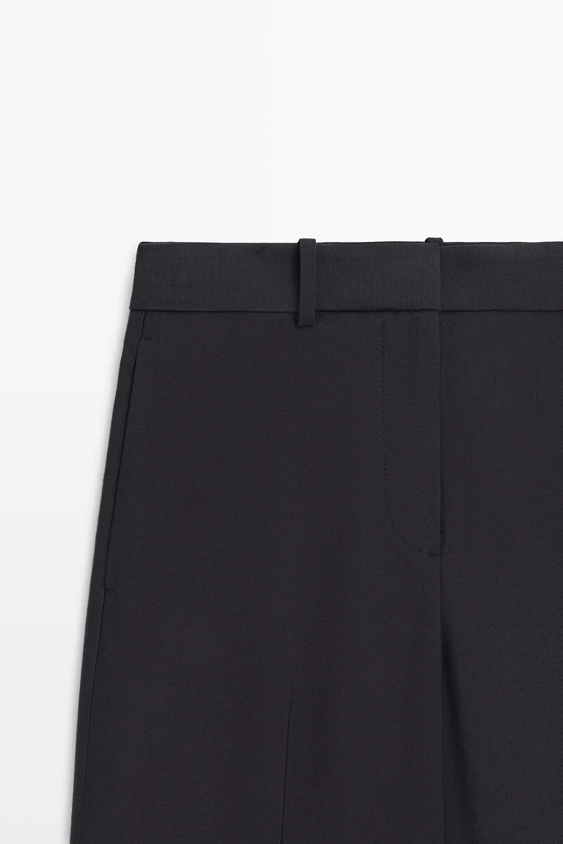 Pantalon droit fluide