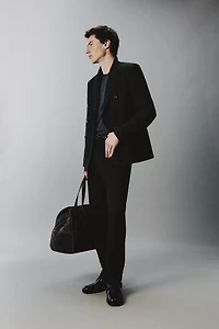 WOOL SUIT PANTS