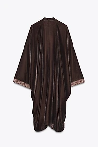KIMONO EN VELOURS ZW COLLECTION