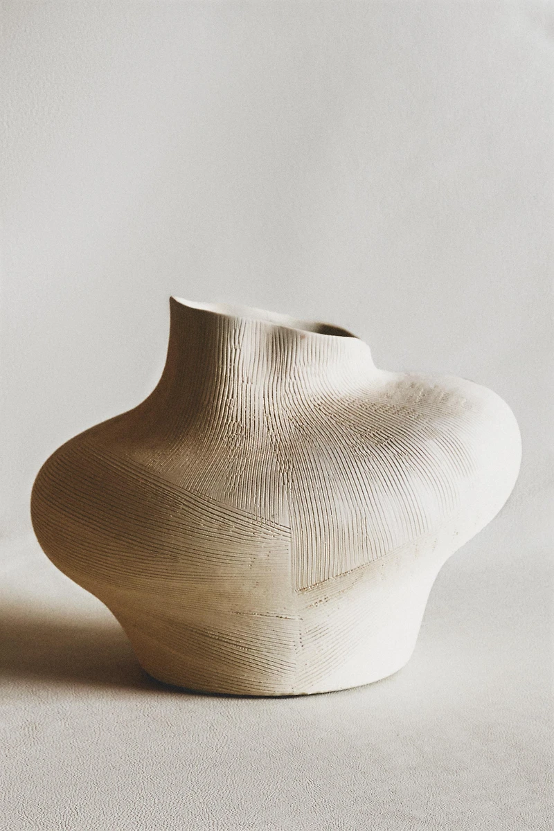 IRREGULAR CERAMIC VASE