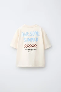 T-SHIRT IMPRIMÉ À INSCRIPTION