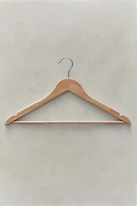 LACQUERED WOODEN HANGER (SET OF 3)