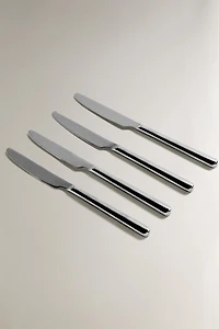 SET OF SHINY STEEL KNIVES (SET OF 4)
