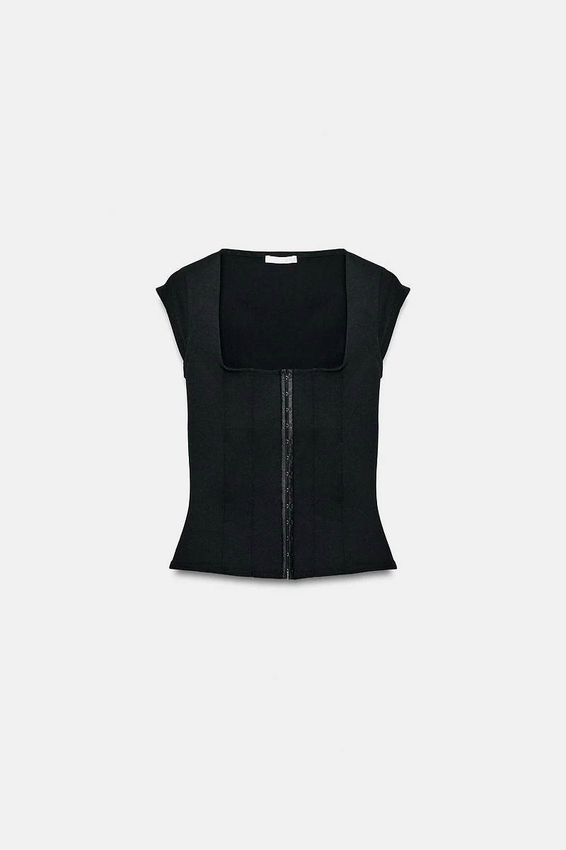 STRETCH CORSET TOP