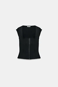 STRETCH CORSET TOP