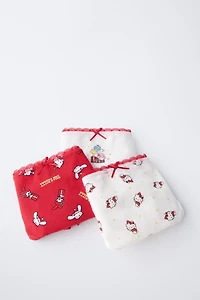 AGES 1-6 / THREE-PACK OF HELLO KITTY © SANRIO UNDERWEAR