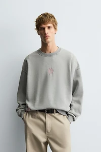 COMBINED PRINT SWEATSHIRT