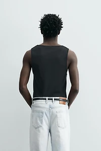 RIBBED TANK TOP