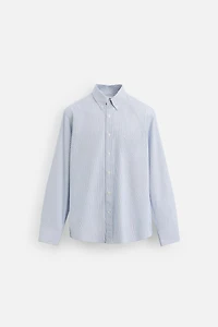 TEXTURED STRIPED SHIRT