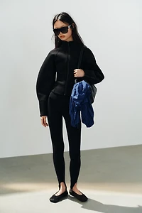 STRETCH STIRRUP TROUSERS