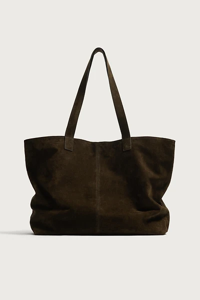 LEATHER SHOPPER BAG
