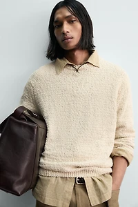 IRREGULAR TEXTURED JUMPER