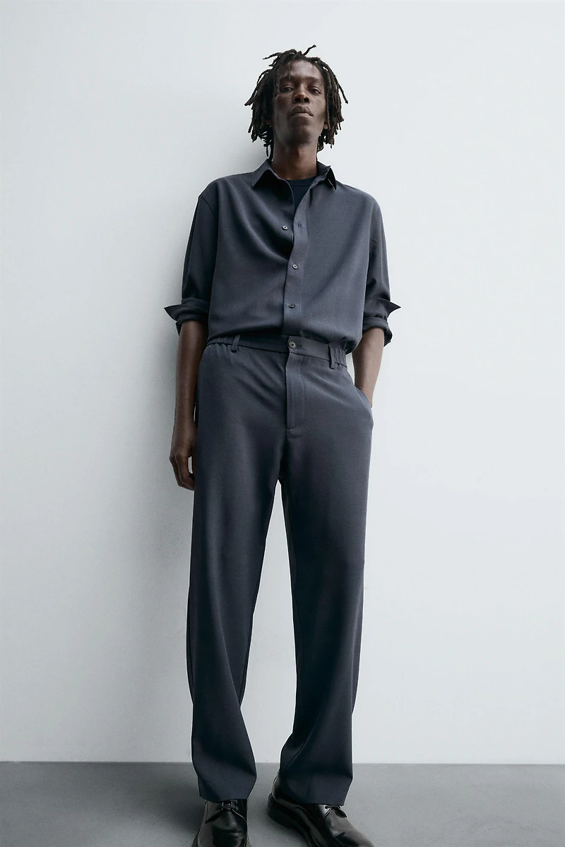 PANTALON FLUIDE COUPE DÉCONTRACTÉE