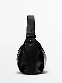 nappa leather shoulder bag