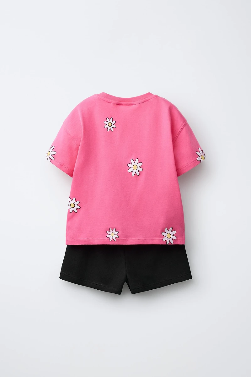 MINNIE MOUSE © DISNEY T-SHIRT & BERMUDA SET