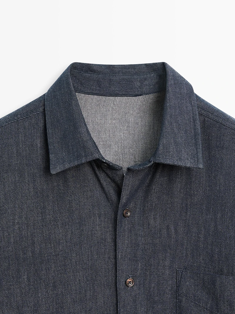 Chemise denim heavy weight