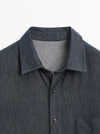 Chemise denim heavy weight