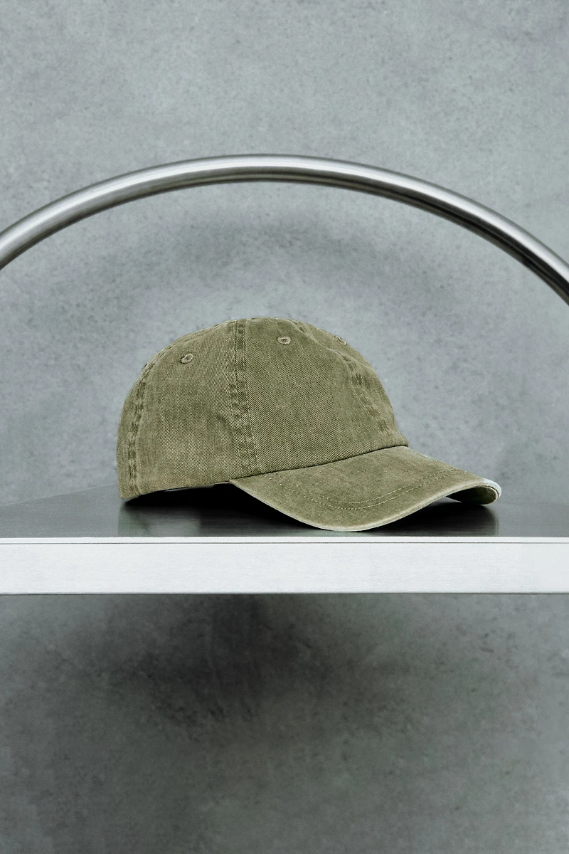 STORIESZ - CASQUETTE EFFET DÉLAVÉ EN COTON