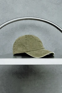 STORIESZ - CASQUETTE EFFET DÉLAVÉ EN COTON