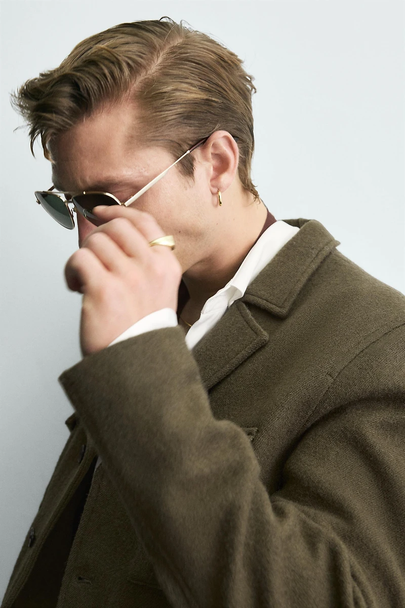 100% WOOL POCKET JACKET LIMITED EDITION