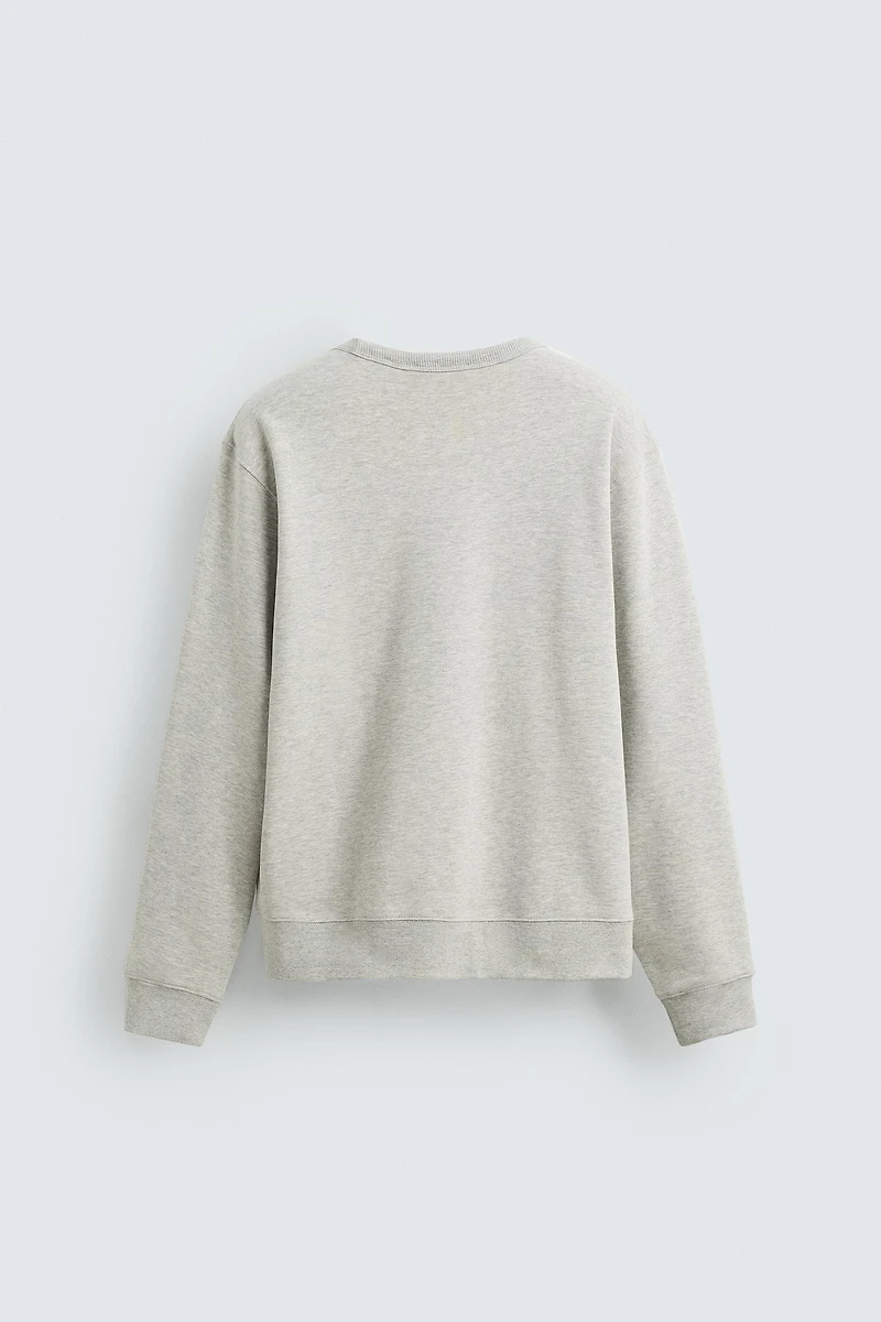 BASIC CREWNECK SWEATSHIRT