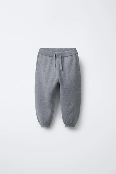 KNIT JOGGING PANTS