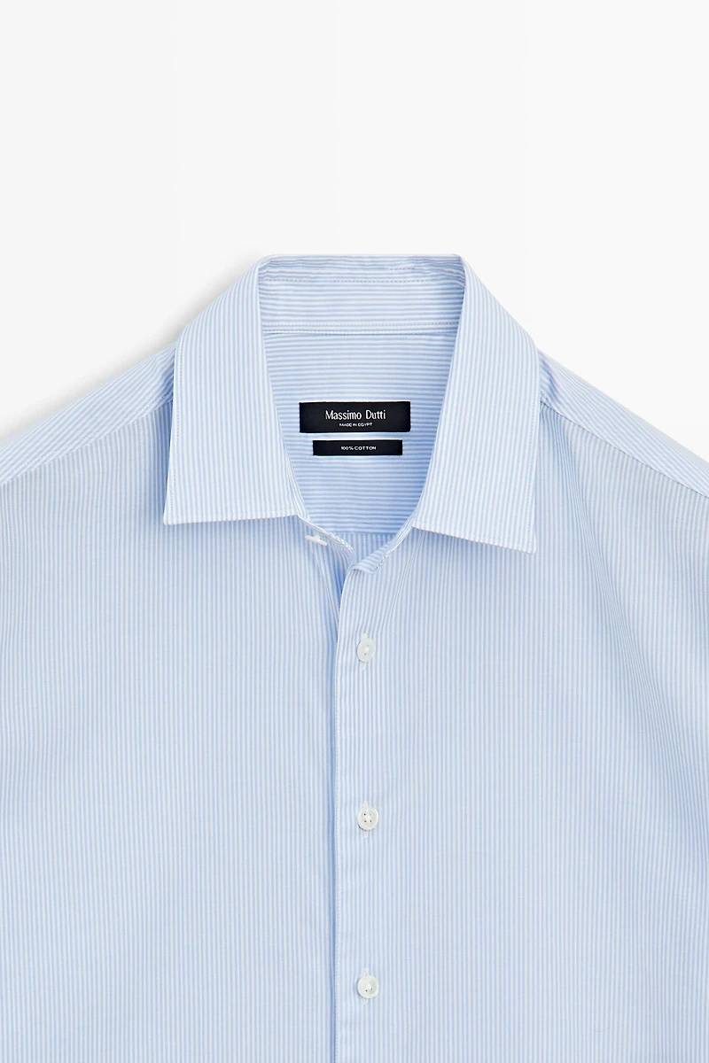 Striped regular fit shirt
