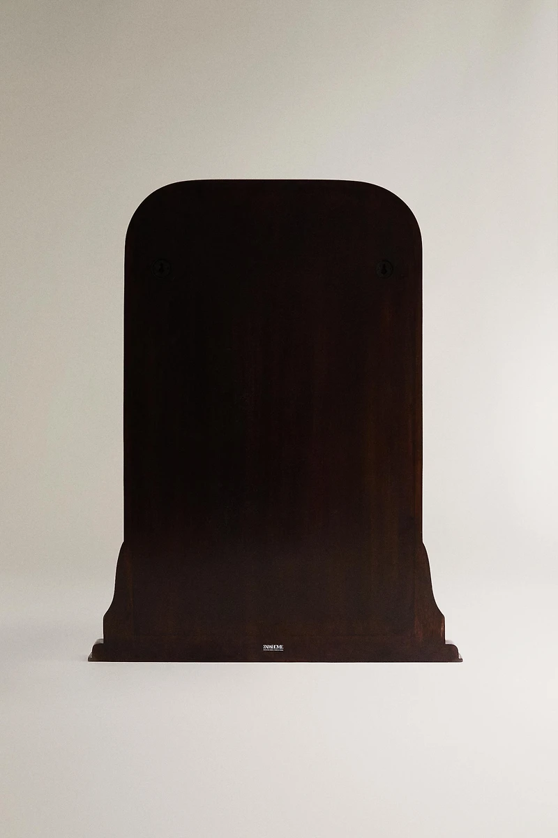 MIRROR WITH WOODEN FRAME